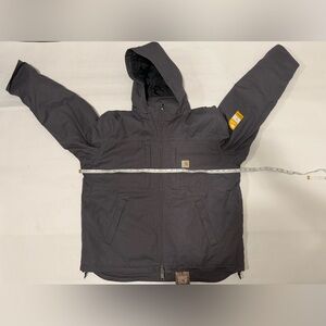Carhartt Hooded Jacket Charcoal